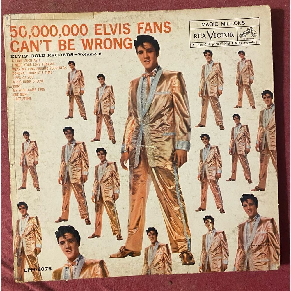 Vintage Elvis vinyl